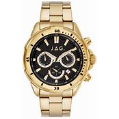 JAG Watch WINTON GUN DIAL IPG 44MM IPG Bracelet