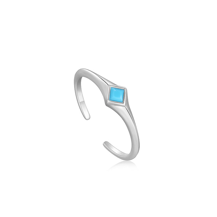 Ania Haie Turquoise Silver Dress Ring