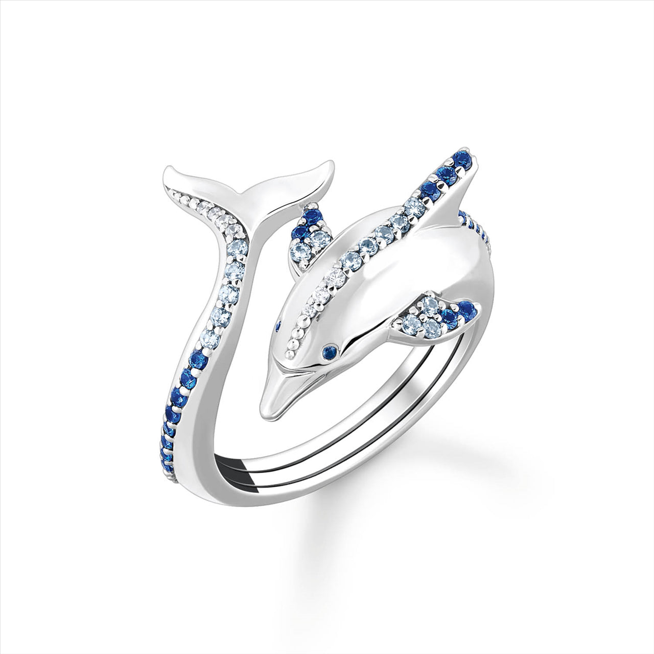 Thomas Sabo Open Dolphin Cubic Zirconias Ring