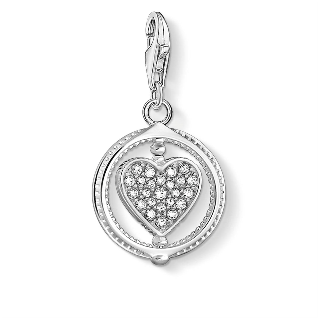Thomas Sabo Rotating Love Heart Pendant