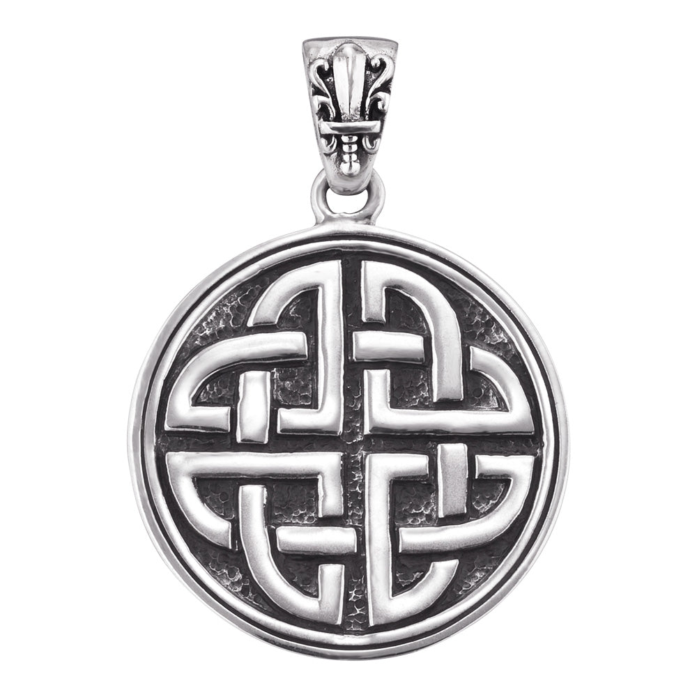 Save Brave Viking Shield Knot Pendant