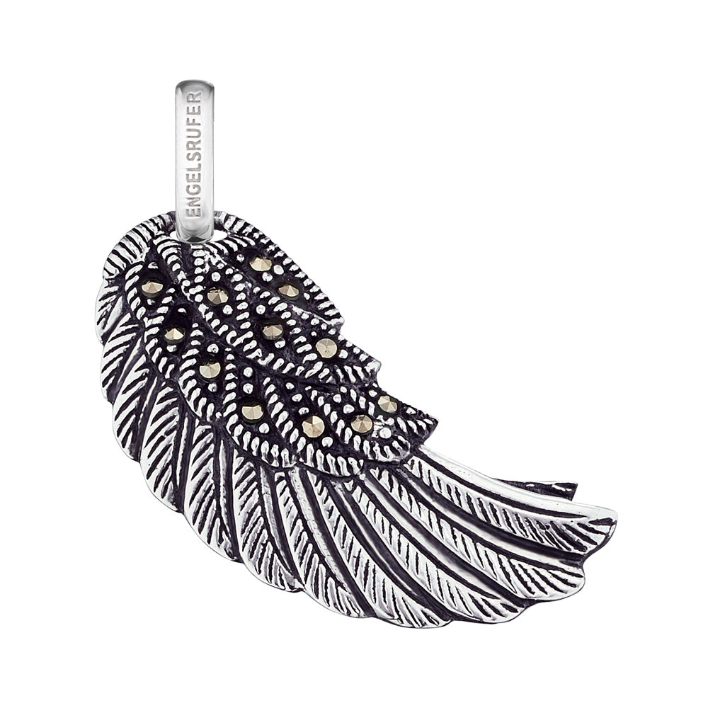 Engelsrufer Marcasite Wing Pendant