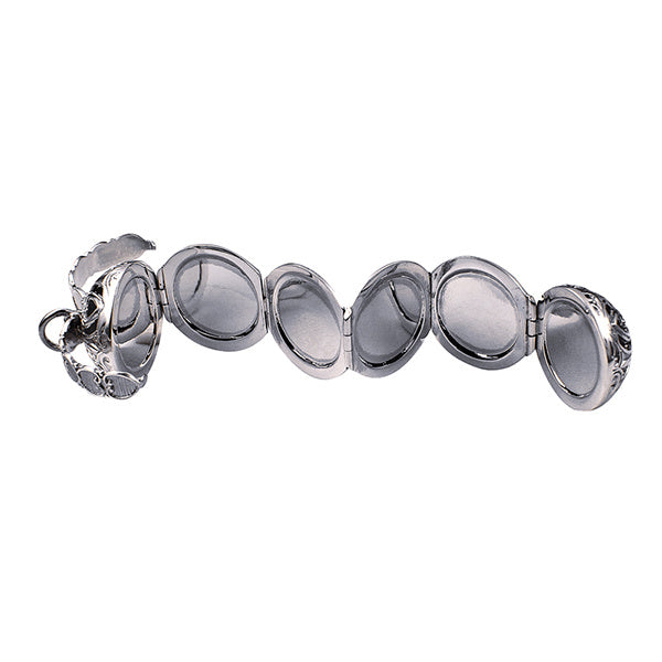 Silver L320 Locket + Bo1ox 80Cm Chain