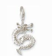 Thomas Sabo Silver Dragon Charm