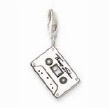 Thomas Sbo Silver Cassette Charm
