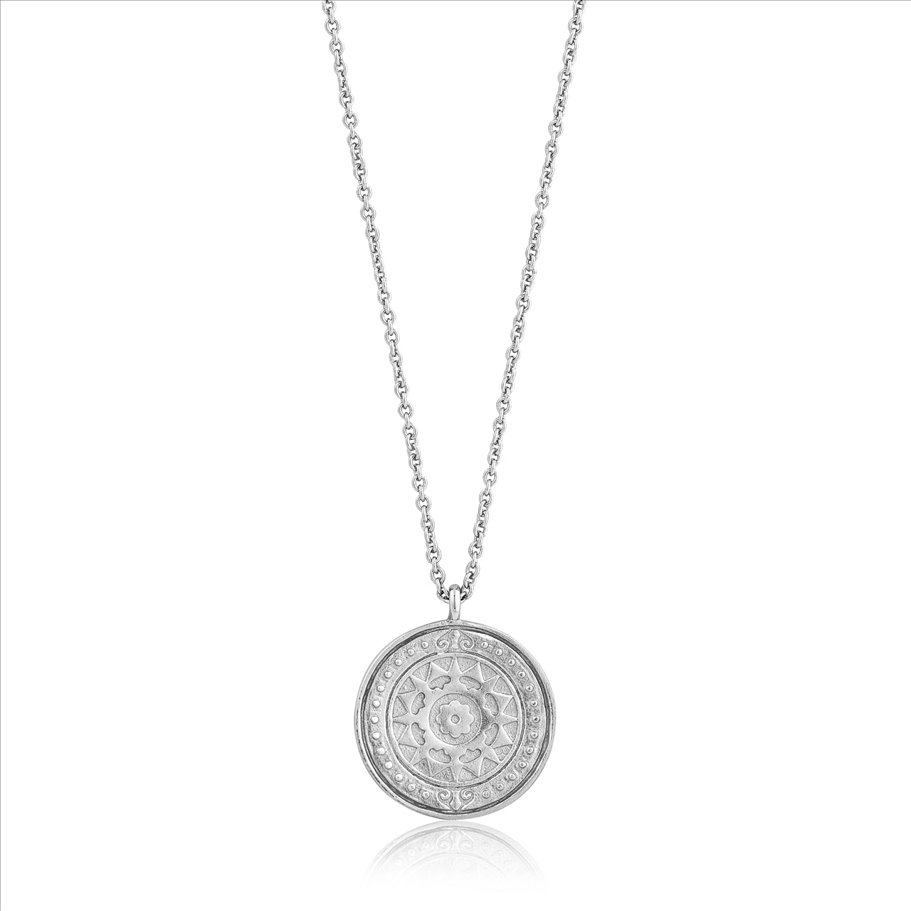 Ania Haie Silver Vergina Sun Necklace