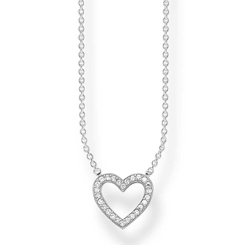 Thomas Sabo Silver Heart Necklace