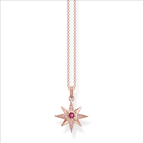 Thomas Sabo Gold Plated Magic Star Necklet