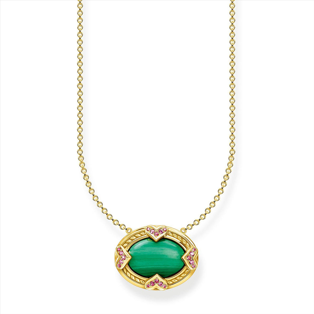 Thomas Sabo Magic Garden Malachite Necklace