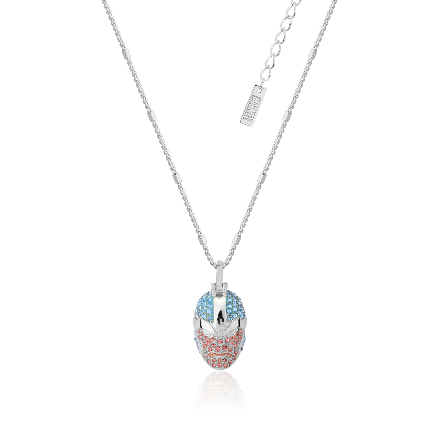 Disney Couture White Gold Plated Thanos Necklace