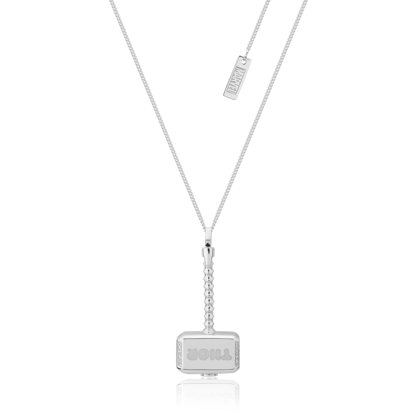 Disney Couture Sterling Silver Thor Hammer Necklace