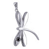 Silver Dragonfly Memorial Pendant