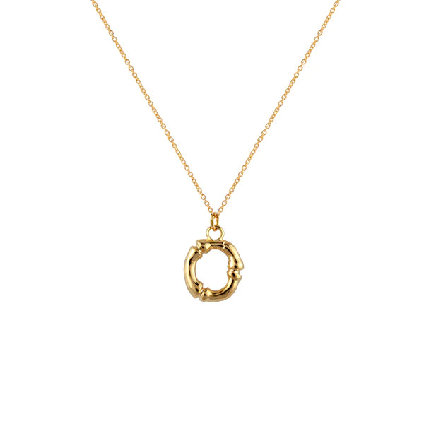 Zahar Gold Plated Initial Letter O