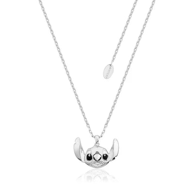 Disney Lili & Stitch White gold plated Necklace