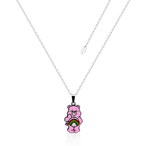 Disney Couture Cheer Bear - Pink Bb Necklace