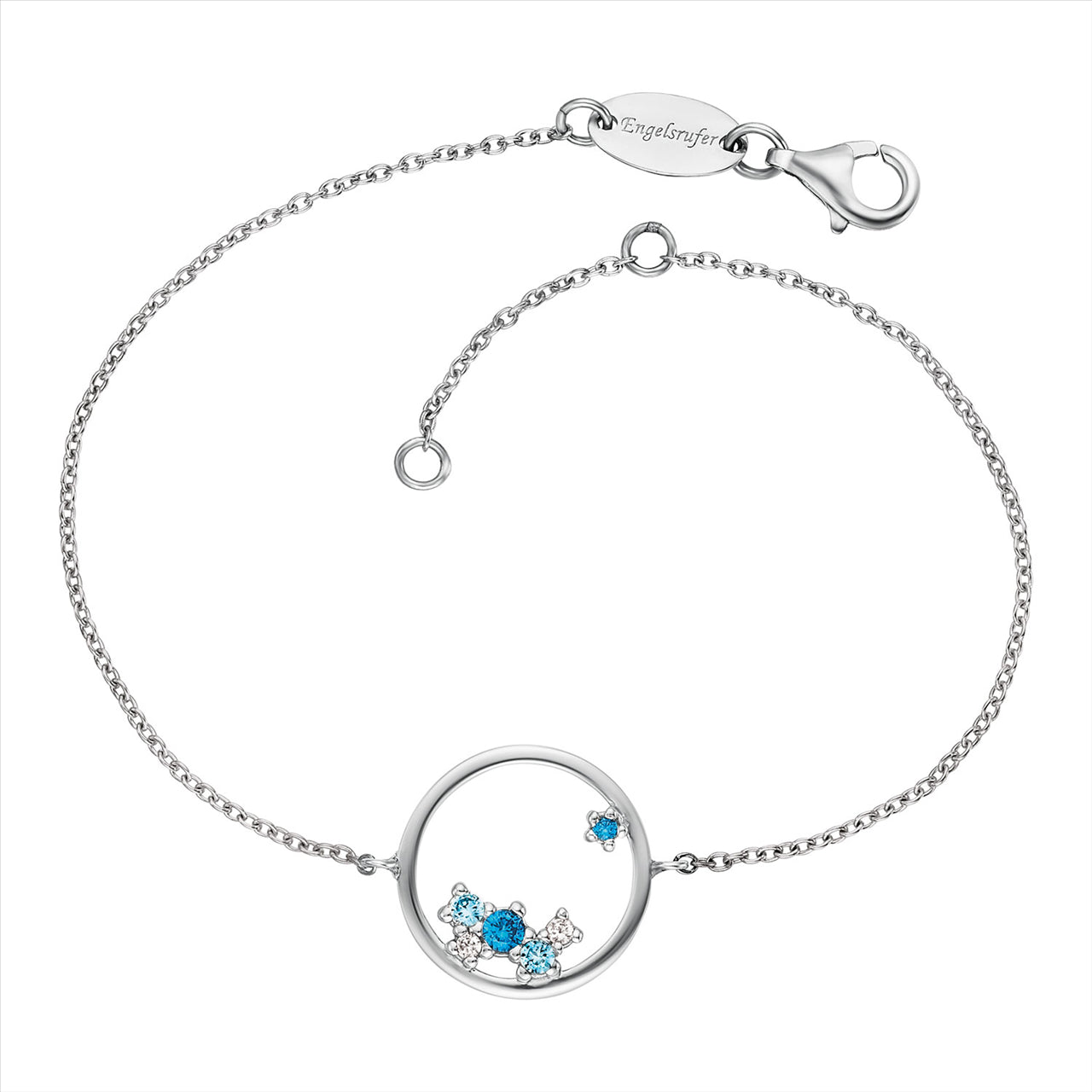 Engelsrufer Cosmo Bracelet With Blue Cubic Zirconias