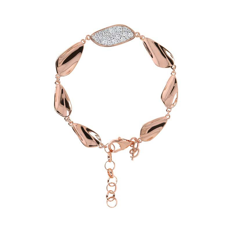 Bronzallure Gold Plated Cubic Zirconia Bracelet