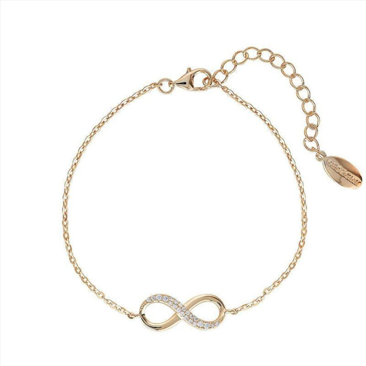 Georgini Gold Plated Infinity Bracelet