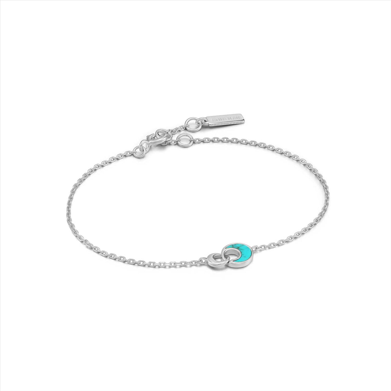 Ania Haie Turquoise Sterling Silver Bracelet