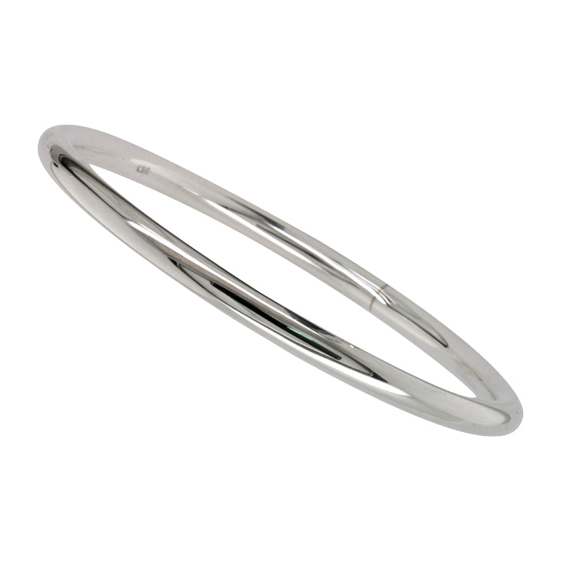 Sterling Silver Heavy Solid Bangle