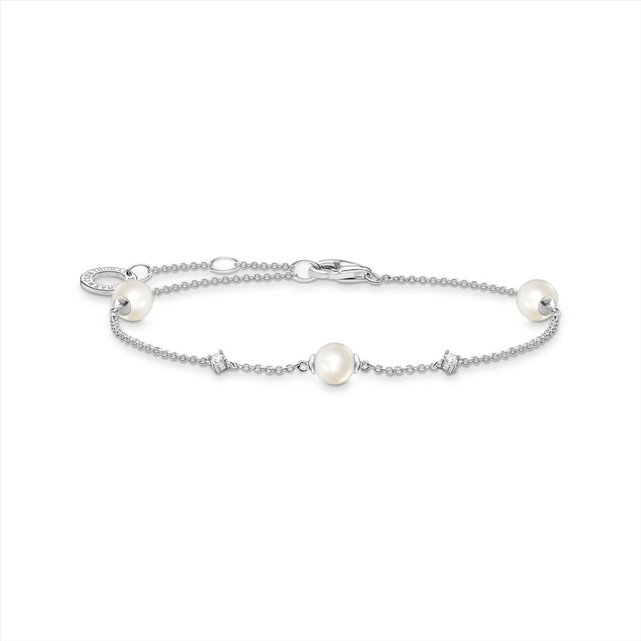 Thomas Sabo Sterling Silver Pearl Bracelet