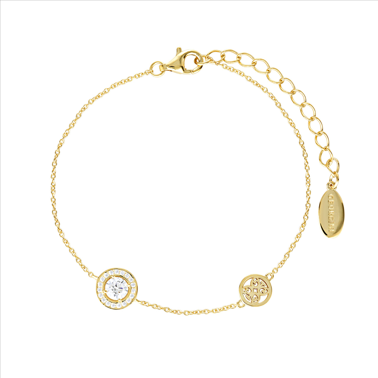 Georgini Memento Gold Plated Bracelet