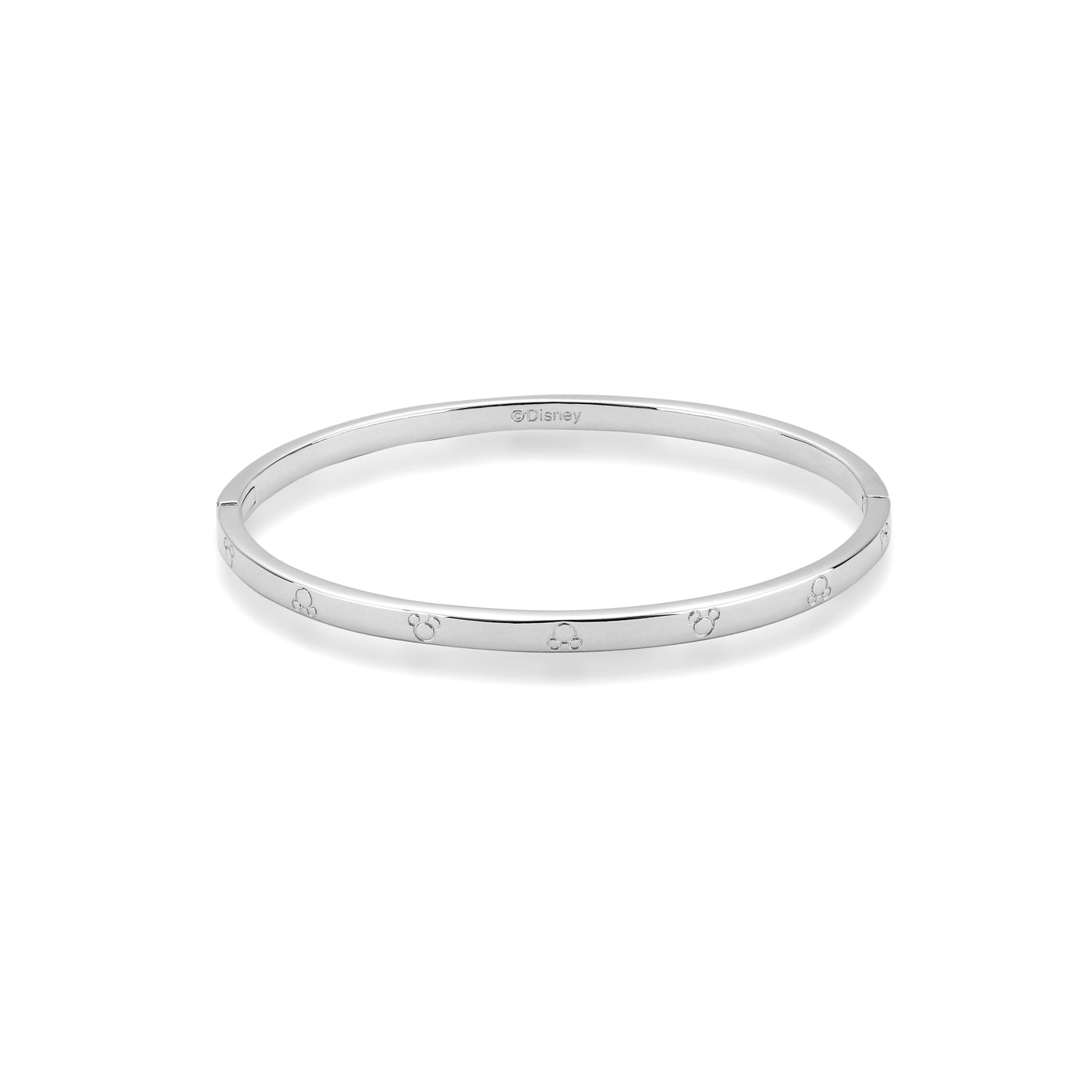 Disney Couture White Gold Plated Mickey Bangle