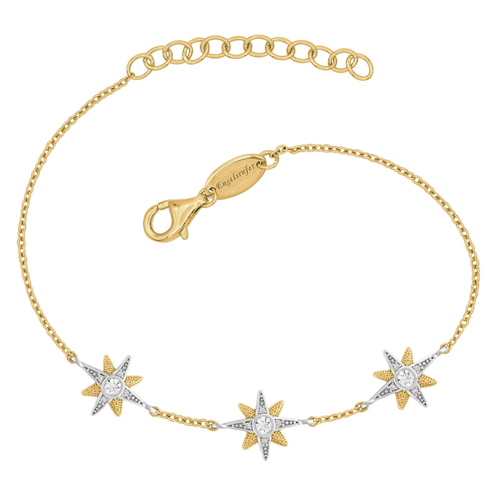 Engelsruffer Gold Plated Star Bracelet