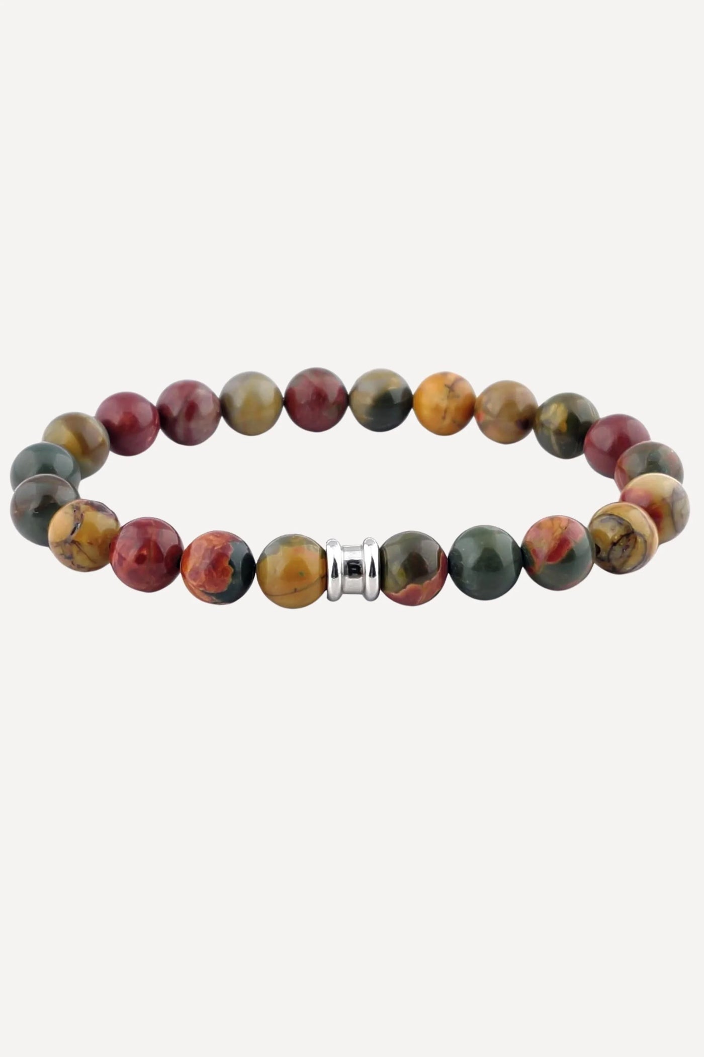 Steel & Barnett Stones Basic - Alvaro Bracelet