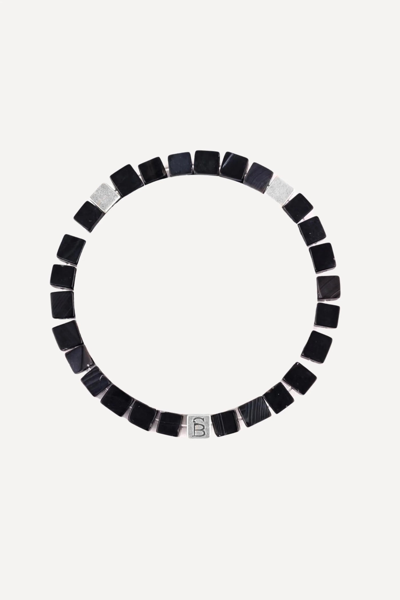 Steel Barnett Memphis Matt Black Bracelet