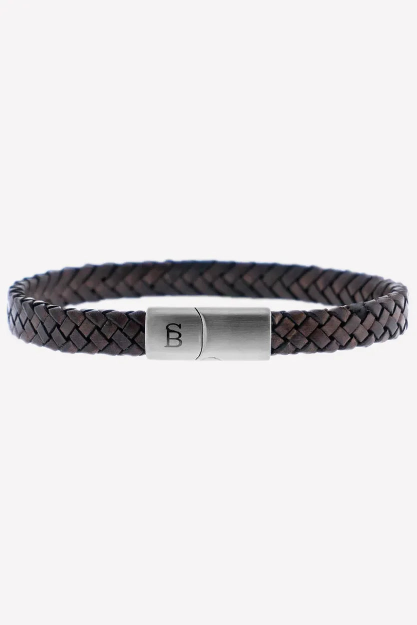 Steel & Barnett Riley Vintage Brown Bracelet