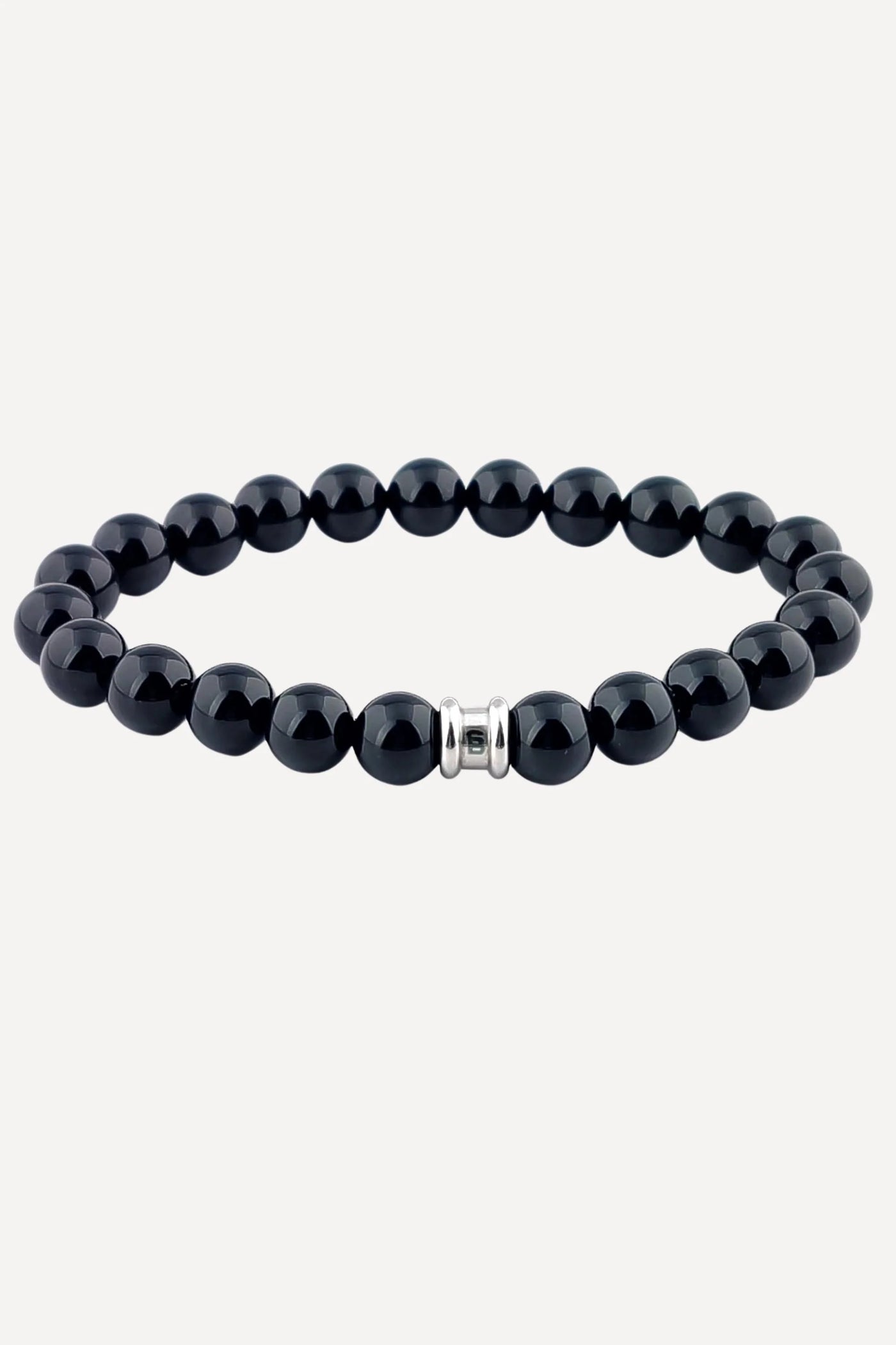 Steel & Barnett Stones Basic Night Black Bracelet