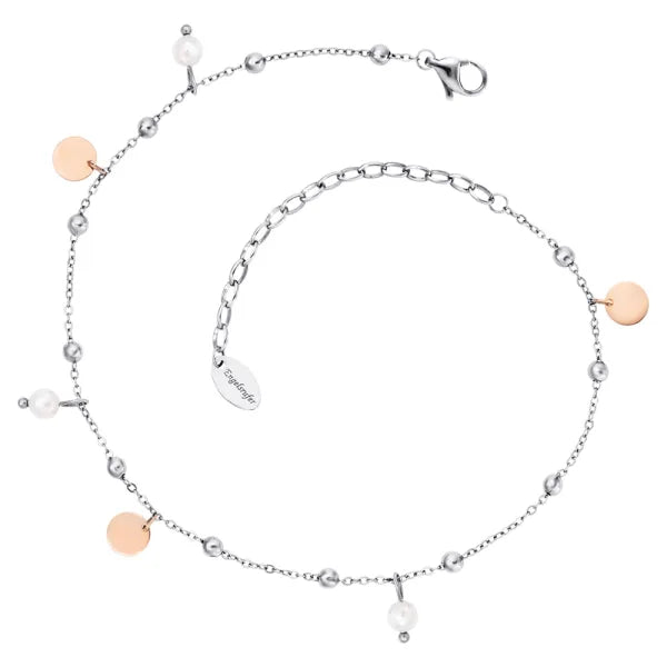 Engelsrufer Sts Little Joy Pearl Anklet