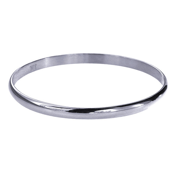 Stainless Steel 5Mm Wide Bangle