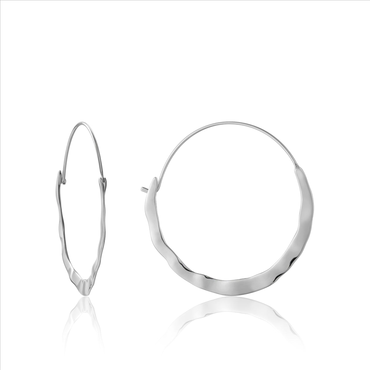 Ania Haie Silver Hoop Earrings
