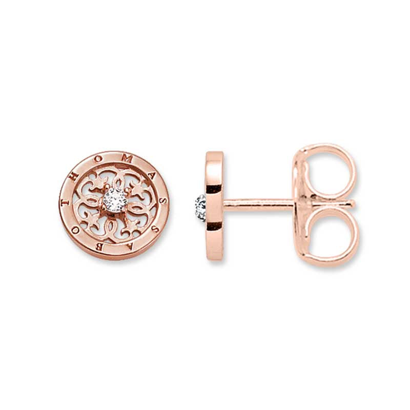 Thomas Sabo Gold Plated Cubic Zirconia Studs