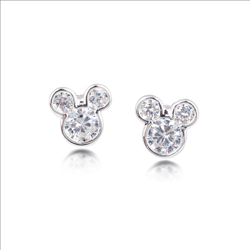 Mickey Head Stud Earrings
