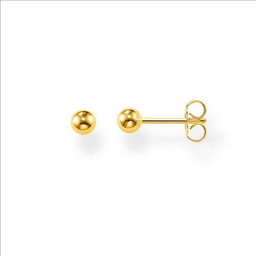 Thomas Sabo Gold Plated Ball Studs