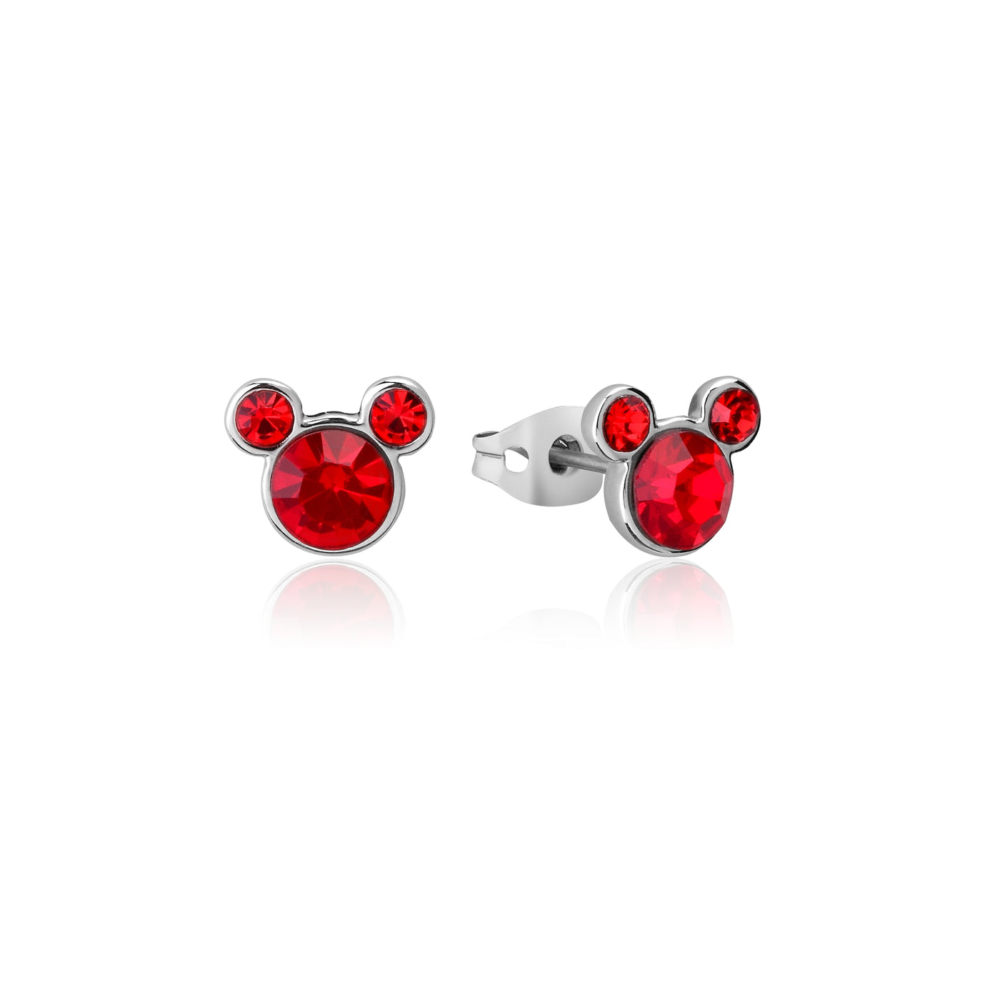 Disney Mickey July Birthstone Stud Earrings