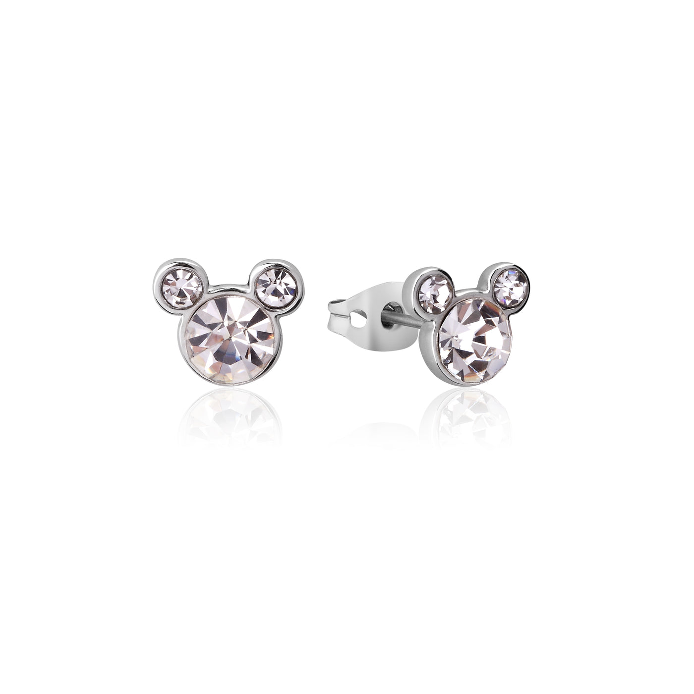 Disney Mickey April Birthstone Earrings