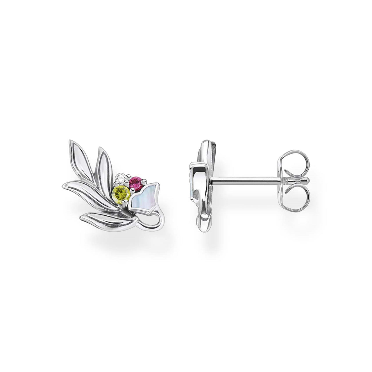 Thomas Sabo Silver Leaf Studs