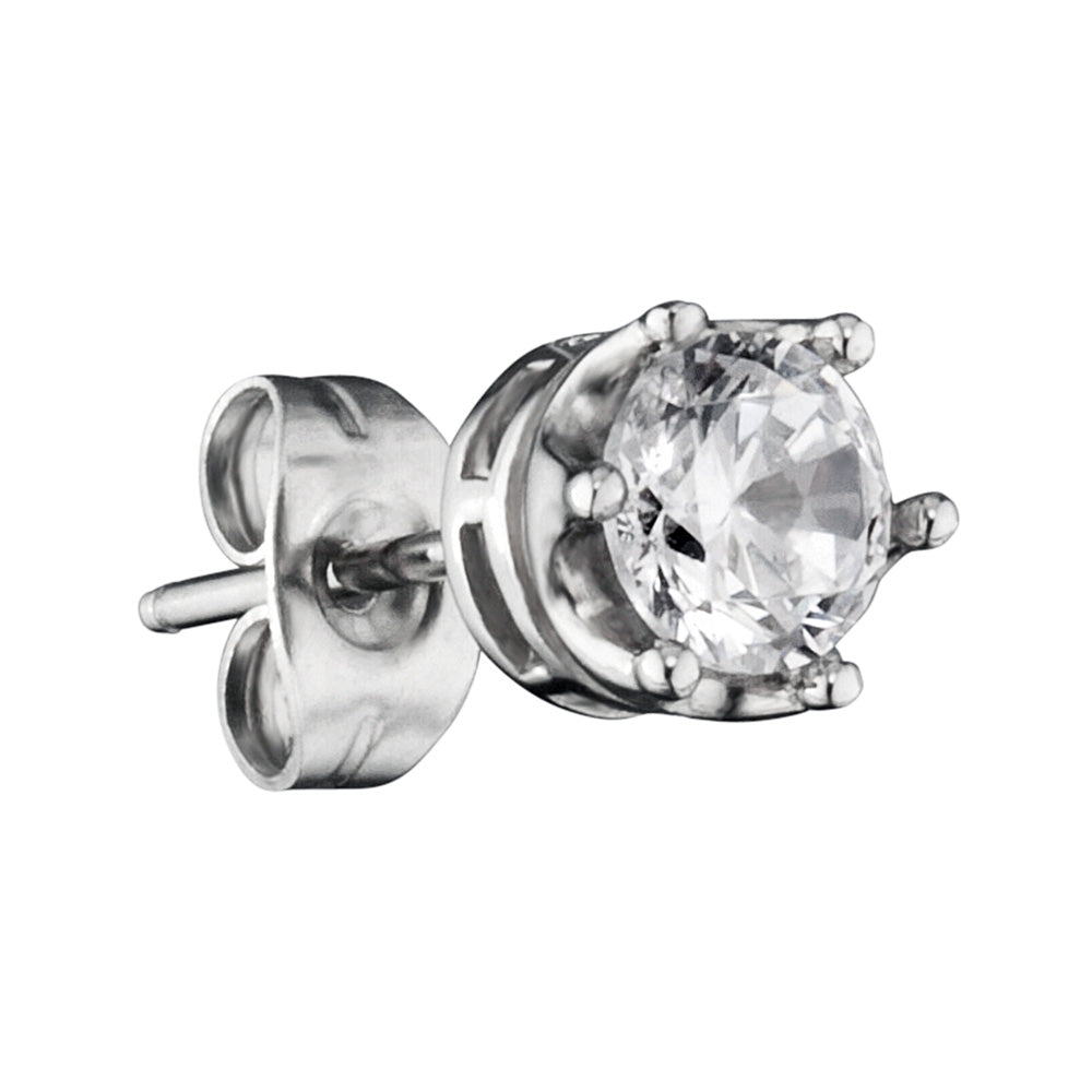 Save Brave Cubic Zirconia Single Earring