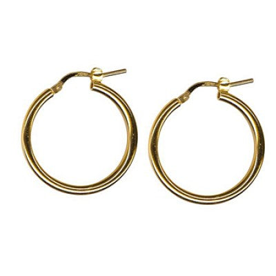 Plain Hoop Earrings