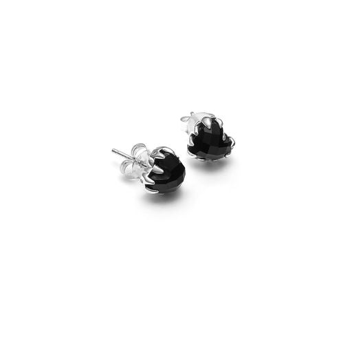 Stolen Girlfriend Silver Onyx Studs