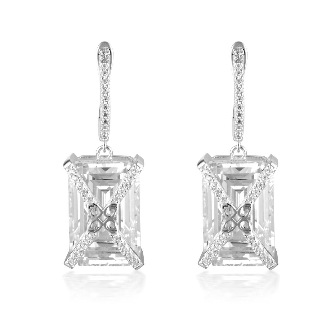 Georgini Drop Cubic Zirconia Studs