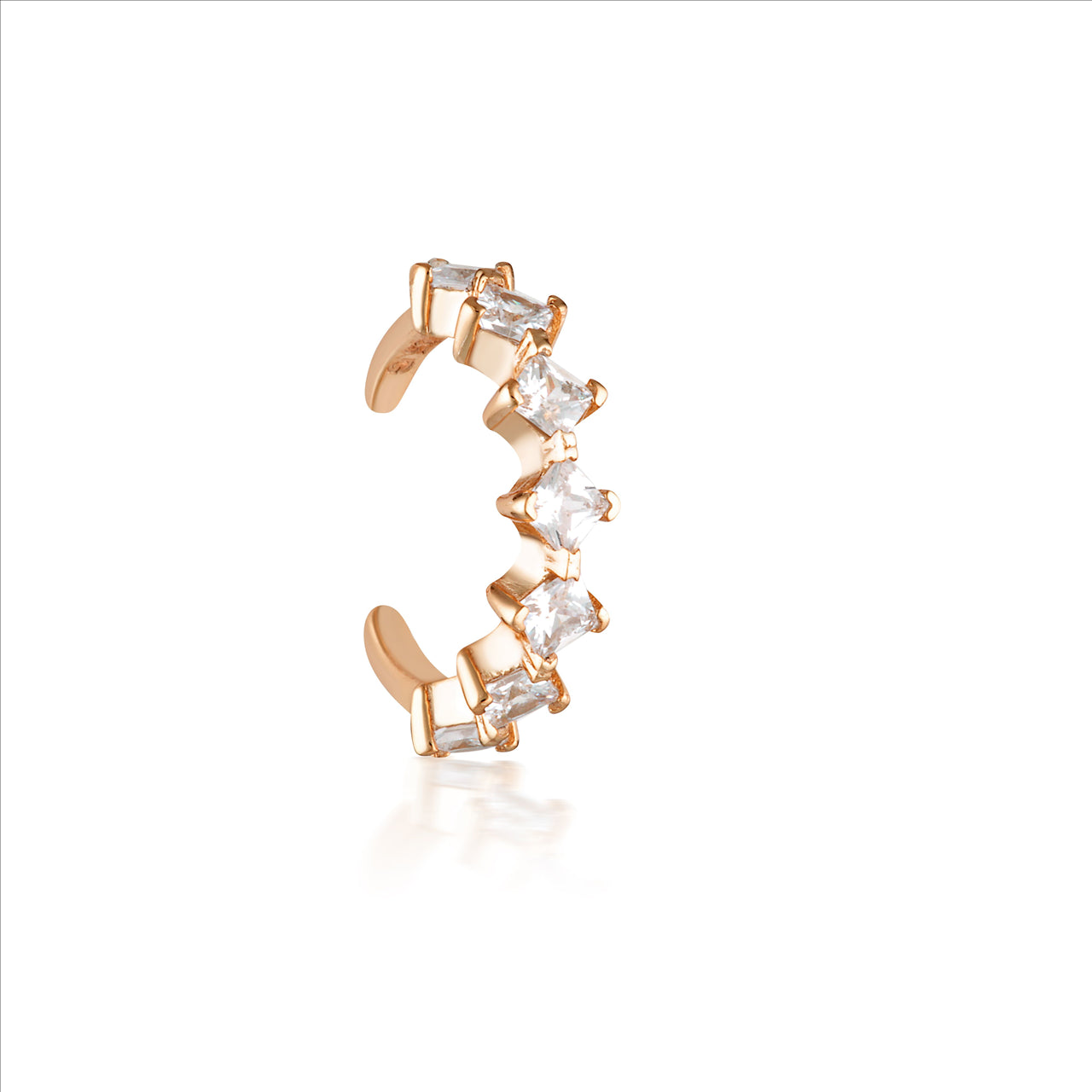 Georgini Gold Plated Cubic Zirconia Earcuff