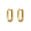 Gold Plated Huggie Earrings