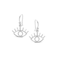 S/S Eye Of Horus Drop Earrings