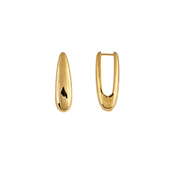 Zahar Lauren 18Ct Yg Plated Surgical Steel Earrings