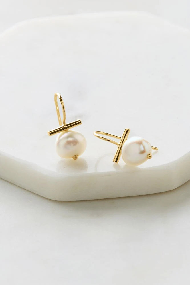 Zafino Sierra Earrings With Freshwater Pearls